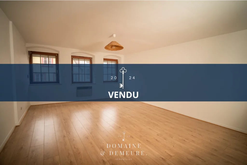 Pièce principale de la vente studio Saverne centre